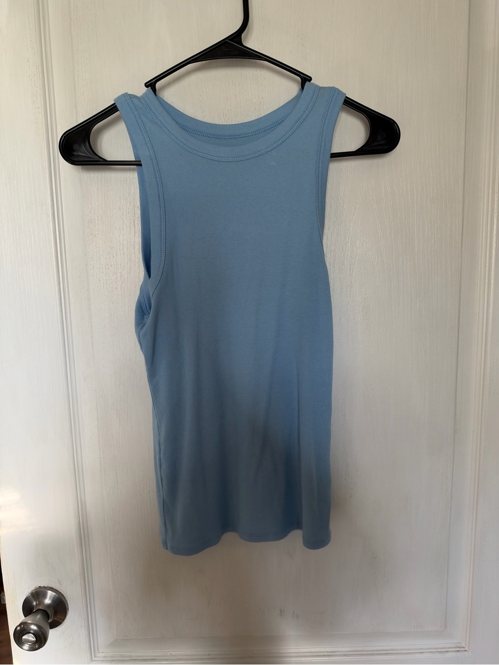 Universal Thread Sky Blue Ribbed Tank Top